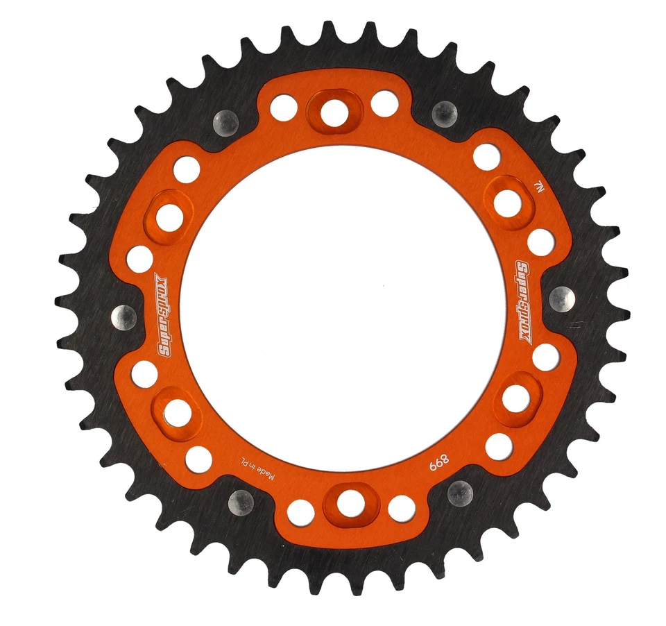 Superspox Stealth Pignone Adatto An KTM LC8 950 Super Enduro Arancione/Nero 45Z - Immagine 1 di 1