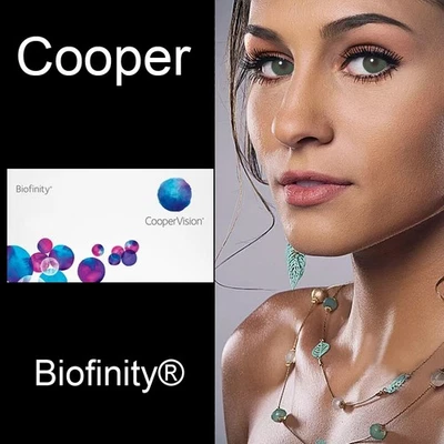 Biofinity ® Cooper®  viele Varianten  --versandkostenfrei-- Cooper Vision - Bild 1 von 4