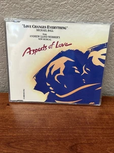 Michael Ball - Love Changes Everything - 3 Track CD Single 1988 Aspects Of Love - Picture 1 of 4