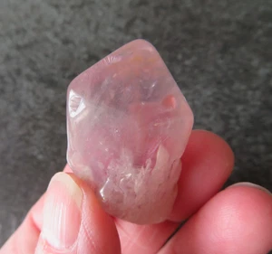RARA AMATISTA FANTASMA ROSA (17,0 gramos / 38 mm) LUMBLESTONE DE FORMA LIBRE (E6) - Imagen 1 de 7