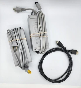 Nintendo Wii U Power Supply + HDMI Cable OEM *Free Shipping - Picture 1 of 1
