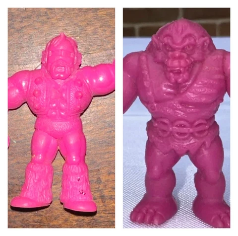 Mattel M.U.S.C.L.E Muscle Men Kinnikuman 139 AND Neptune Man 016 Magenta 1985 Cover