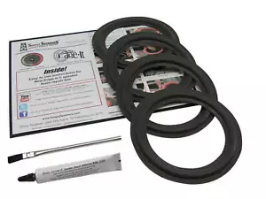 Advent Laureate Speaker Foam Surround Repair Kit Fits 6.5" Woofers 4 Pack - Picture 1 of 8