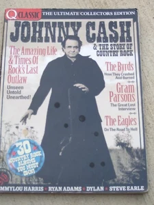 Q CLASSIC MUSIC MAGAZINE VOL 1 ISSUE 11 JOHNNY CASH STORY OF COUNTRY ROCK - Picture 1 of 2