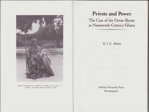 Priests and Power : The Case of the Dente Shrine in Nineteenth-Century Ghana... - Picture 1 of 1