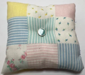 2pc Sewing Pin cushions Shoe + Pillow (36 Ab) - Picture 1 of 21