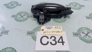 09-17 AUDI Q5 REAR RIGHT PASSENGER SIDE EXTERIOR DOOR HANDLE BLACK OEM - Bild 1 von 14