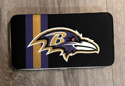 Sale! NFL Baltimore Ravens Hard Cover Shell Wallet WH Cover