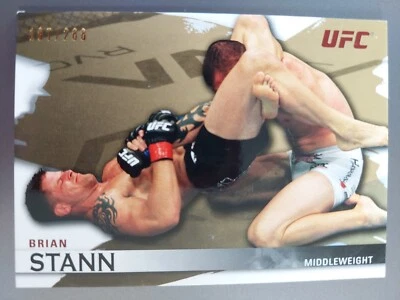 Brian Stann #104 2010 Topps UFC Knockout Gold #187/288 - Image 1 of 2