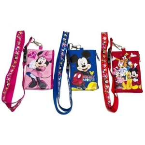 3X DISNEY MICKEY MINNIE FRIENDS LANYARD FASTPASS ID TICKET IPHONE BADGE HOLDER! - Picture 1 of 2