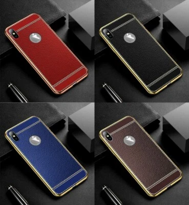 Leather Pattern Case Phone Covers  for all iPhone & Samsung Mobile Phones Models - Image 1 of 4