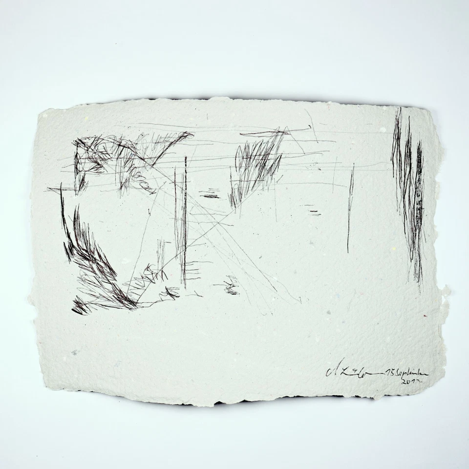 Dibujo a mano daily waste papel Prof em Loeschner-Gornau 1509 Foto 1 de 4