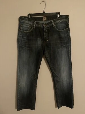 Мужские джинсы из денима PRPS Goods Rambler Fit Button Fly Wash - 36 (36x30) - Изображение 1 из 4