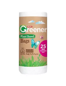 Multix Mini Kitchen Tidy Greener Bags 25 Pack x 12 - Picture 1 of 1