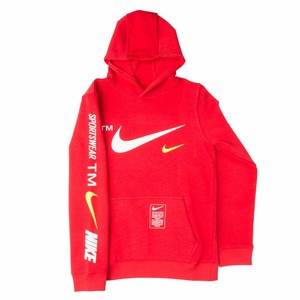 red nike pullover