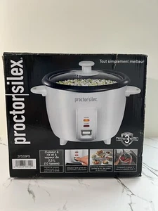 Proctor Silex Rice Cooker & Food Steamer Steam and Rinsing Basket, 10 Cups - Picture 1 of 12