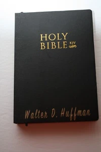 Personalized Monogrammed on Black KJV Bible custom (New) with FREE GIFT - Picture 1 of 1
