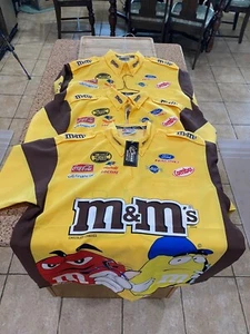 2 = M&M Nascar Pit Crew Shirt "ELLIOTT SADLER #38 Rare Chase Authentic Vintage - Picture 1 of 7