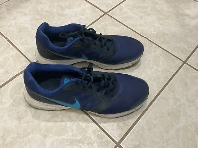 Nike Downshifter6 Blue/Black Mens Sz13Us Running Sneakers Training Shoes - Image 1 of 4