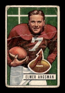 1951 Bowman #97 Elmer Angsman CREASED   Chicago Cardinals