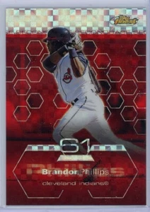 Brandon Phillips Topps Finest X Fractor 2003 serie numerada #33/99... - Imagen 1 de 2