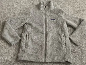Patagonia Damen Gr. M grau Fleece Full-Zip Polyester Jacke (C5) - Bild 1 von 14