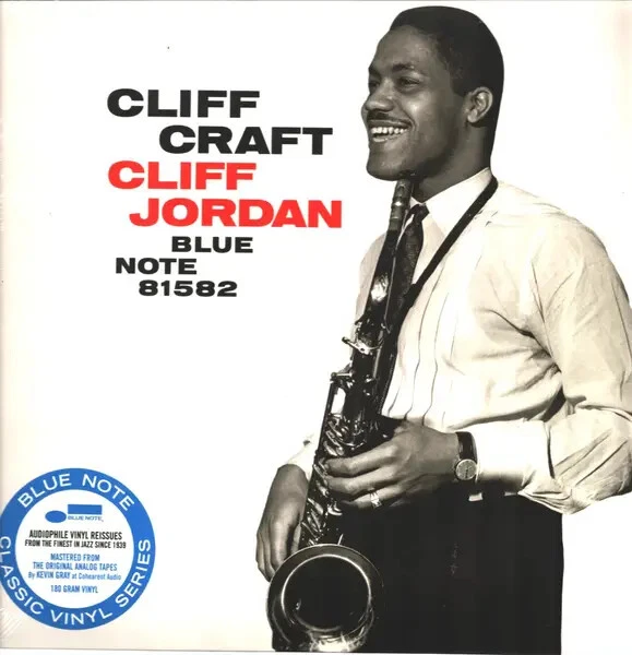 BLUE NOTE BST-81582 CLIFF JORDAN CLIFF CRAFT 2024 LP UNIVERSAL 180 grams reissue