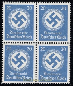 EBS Germany 1942 - Official - Dienst - BLOCK OF 4 - Michel 174 - MNH** - Picture 1 of 1