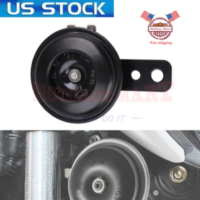 Motorcycle 12V Loud 115dB Scooter Horn For Honda Suzuki Yamaha Kawasaki Ducati - Image 1 of 4
