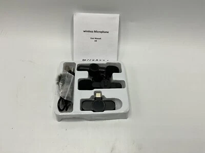 USB-C 2-Channel Wireless Lavalier Microphone, with Magnetic Clip - Image 1 of 3