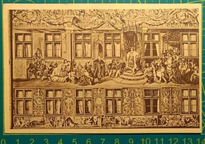 Deutschland AK 1910, Fuggerhaus Freske: Kaiser Maximilian in Augsburg, gelaufen - Bild 1 von 8