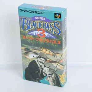 Super Famicom Super BLACK BASS 3 Unused Nintendo 1627 sf - Picture 1 of 5