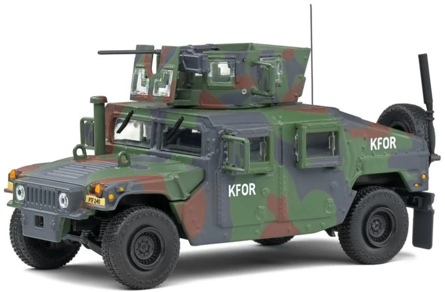 Solido 1:48 Scale M1115 Humvee KFOR Green Camo - Image 1 of 1