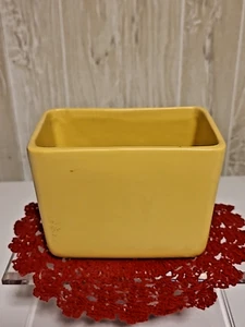 Vintage McCoy Yellow Vase - Picture 1 of 6