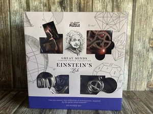 GREAT MINDS CURATED PUZZLE COLLECTION - EINSTEIN'S LAB UNOPENED AS NEW - Picture 1 of 5
