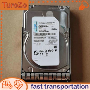 81Y9794 81Y9795 IBM 2TB SATA 6G 3.5 X3550X3650 M4 server hard drive - Picture 1 of 5