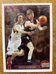 2003-04 Topps Chrome Kyle Korver Rookie Philadelphia 76ers #153 - Bild 1 von 9
