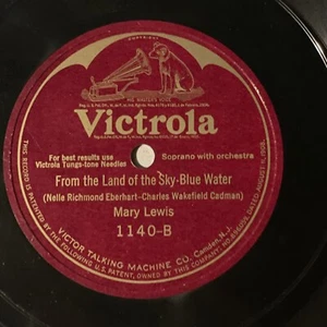 10" 78 RPM-Mary Lewis-Little Grey Home in the West/From the Land of the Sky-Blue - Picture 1 of 4
