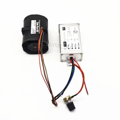 3.2A Car Electric Turbine Turbo Charger Boost Intake Fans w/Automatic Controller - Image 1 of 4