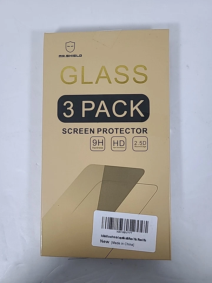 Mr. Shield Glass 3pk Screen Protector Designed For iPhone 7/8 Plus - Image 1 of 3