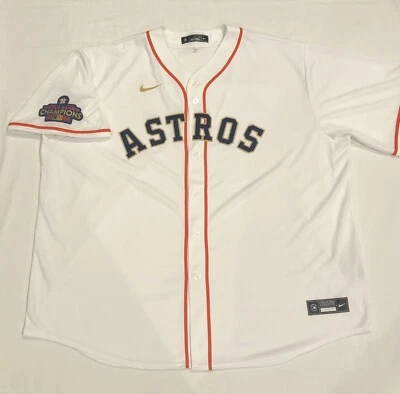 Nike Houston Astros Gold Collection 2022 World Series Champions Jersey Men’s 3XL - Image 1 of 4