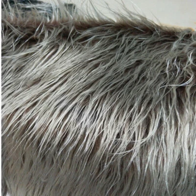 Long Faux Fur Plush Fabric Clothing Sewing Home Room Sofa Decor Craft DIY Supply - Image 1 of 4