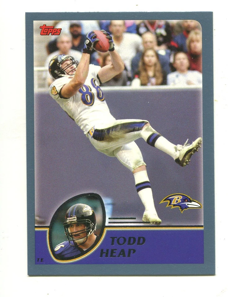 2003 Topps Collection/Silver Foil #125 Todd Heap Baltimore Ravens - Image 1 of 1