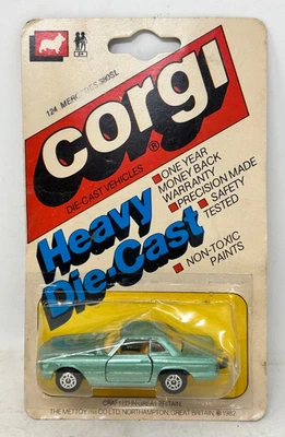 Vintage Corgi Juniors Green Mercedes Benz 380SL On Damaged Card - Image 1 of 4