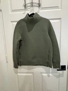 All in Motion Damen-Sweatshirt Größe M olivgrün Langarm hochgeschlossen Pull-On - Bild 1 von 3