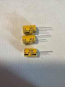 ECI 50v 220 uf Capacitor - Picture 1 of 3