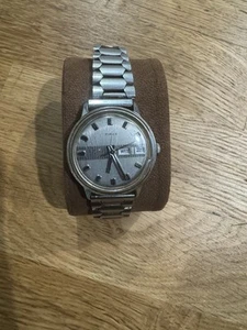 Vintage Timex Marlin Wristwatch Men Day Date Manual Wind - Picture 1 of 10