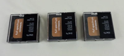 Lot of 3 Covergirl Full Spectrum Matte Ambition All Day Powder Foundation FS400 - Image 1 of 3