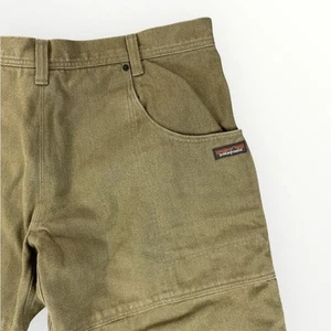 PATAGONIA Ropa de Trabajo Hierro Forja Cáñamo Lona Doble Rodilla Pantalones Para Hombres 42 Resistente - Imagen 1 de 11