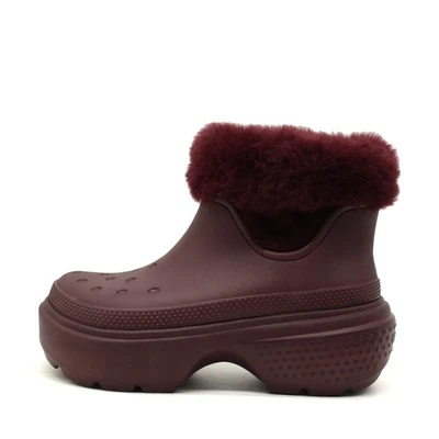 Crocs Damen 208718 Clog-Stiefel Bordeaux Synthetik Classic Stiefel EU 36-37 - Bild 1 von 4